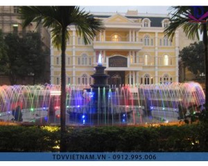 Đài phun nước trường Đại học Quốc gia Hà Nội | TDVVIETNAM.VN