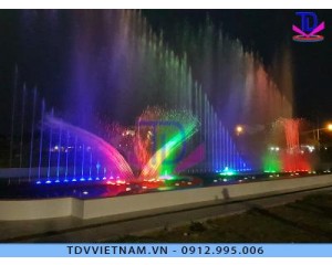 Nhạc nước quảng trường Võ Nguyên Giáp - TP Hồng Ngự - Đồng Tháp