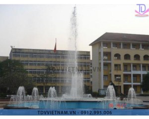 Thiết Kế Đài Phun Nước Đẹp Cho Trường Học | TDV Việt Nam