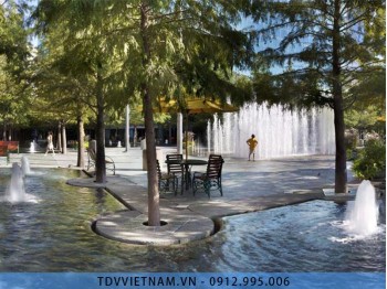 Đài phun nước cho resort - Đài phun nước nghệ thuật | TDVVIETNAM.VN