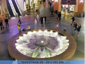 Đài phun nước hình tròn - Đài phun nước bể nhân tạo | TDVVIETNAM.VN 