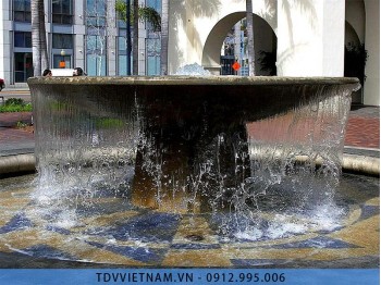 Đài phun nước nghệ thuật bể tràn - Dai phun nuoc | TDVVIETNAM.VN 