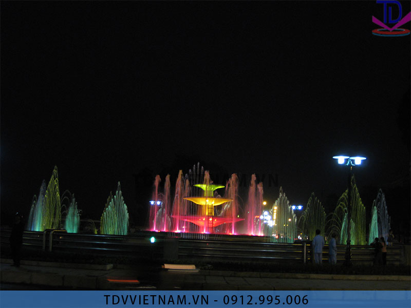 Đài phun nước thành phố Vĩnh Yên - Vĩnh Phúc 4