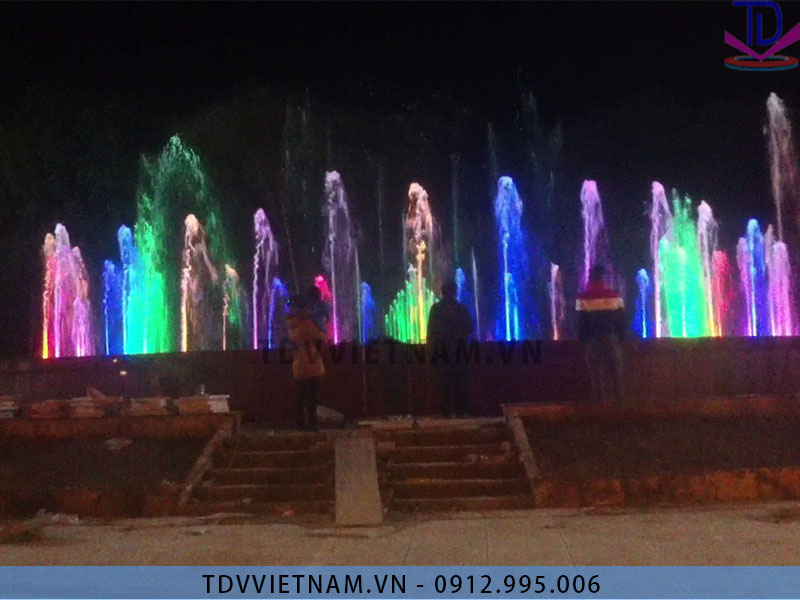 Đài phun nước thành phố sông Công - Thái Nguyên 2