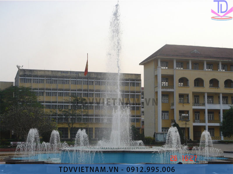 Đài phun nước trường Đại học sư phạm Thái Nguyên 1