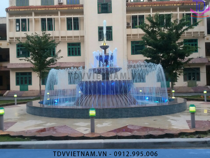 Đài phun nước công an tỉnh Phú Thọ 1
