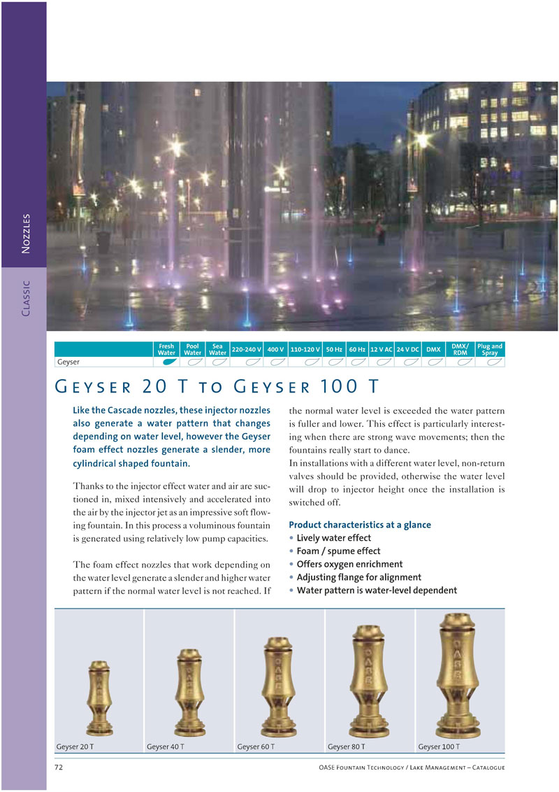 Vòi phun cột nước lớn Geyser 7