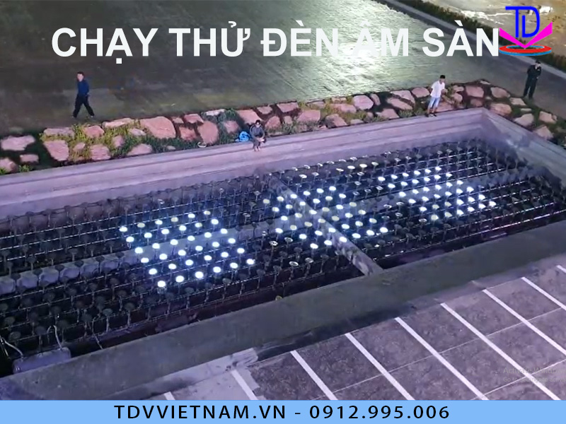 Đèn chiếu sáng đài phun nước hiệu TDV Fountain 14