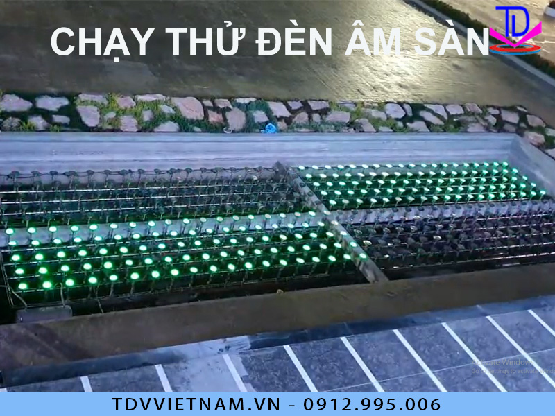 Đèn chiếu sáng đài phun nước hiệu TDV Fountain 16