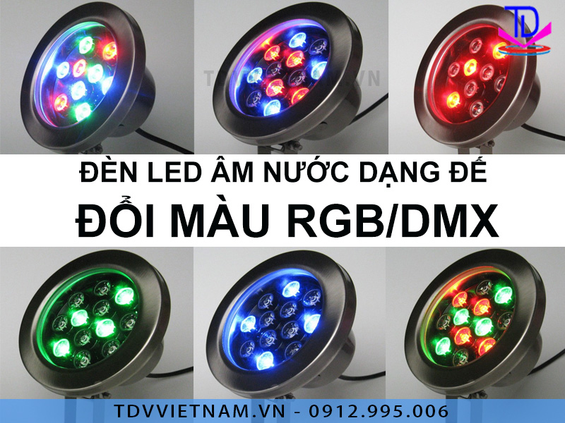 Đèn đài phun nước đổi màu RGB/DMX 2