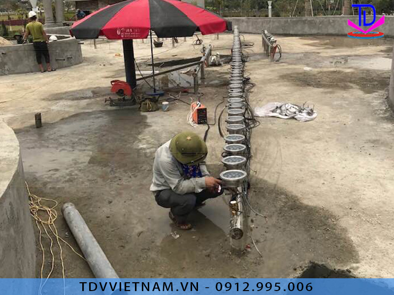 Đèn Led đài phun nước sản xuất tại Việt Nam 6