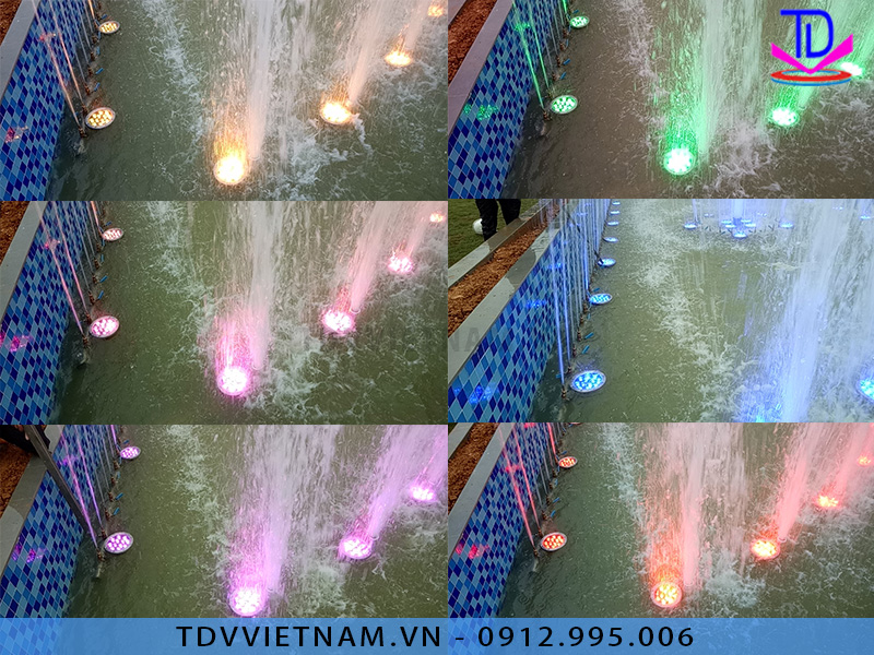 Đèn Led đài phun nước sản xuất tại Việt Nam 7