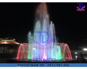 Đài phun nước bể tròn nhà văn hóa phường Phú Bài - Hương Thủy - Huế