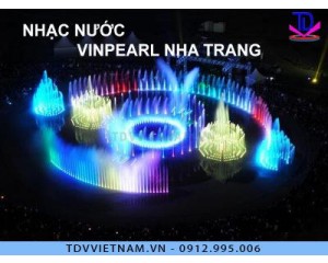 Nhạc nước Vinpearl Nha Trang mấy giờ? (Nhạc nước Vinwonder Nha Trang)