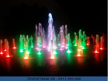 Dự án Đài phun nước âm sàn - Sân phun nước | TDV Việt Nam