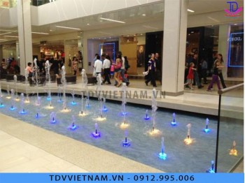 Thiết kế hồ phun nước trong nhà - Đài phun nước nghệ thuật | TDVVIETNAM.VN