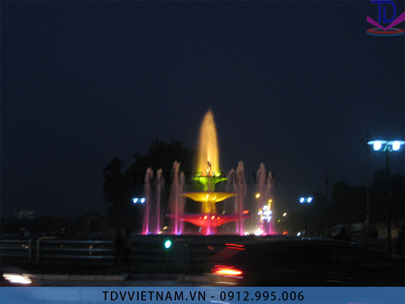 Đài phun nước thành phố Vĩnh Yên - Vĩnh Phúc 2