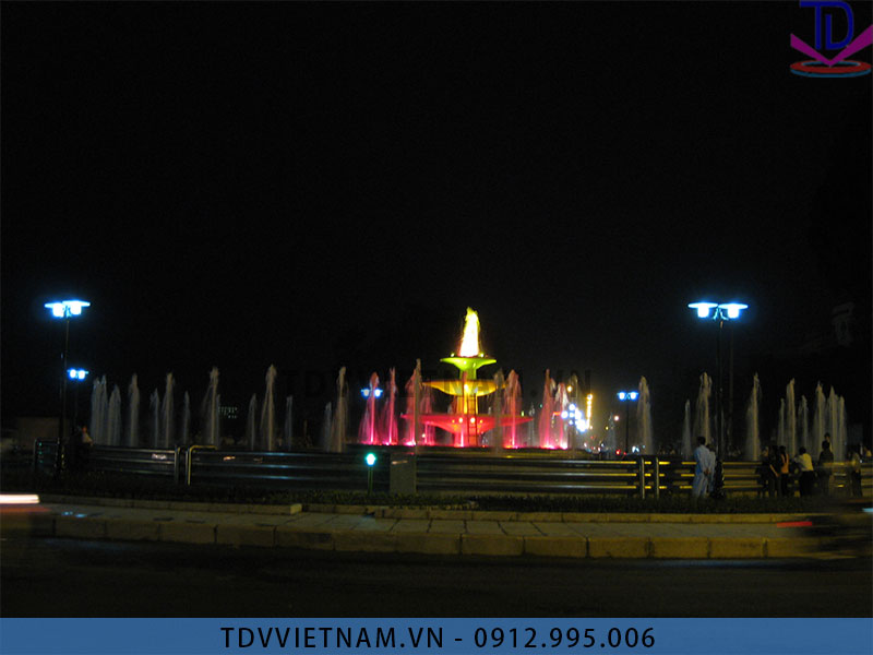 Đài phun nước thành phố Vĩnh Yên - Vĩnh Phúc 3