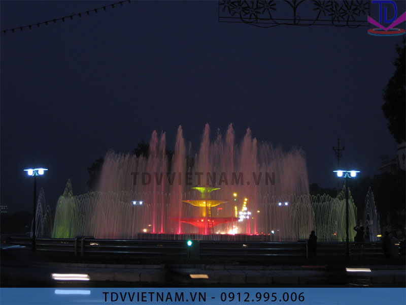 Đài phun nước thành phố Vĩnh Yên - Vĩnh Phúc 6