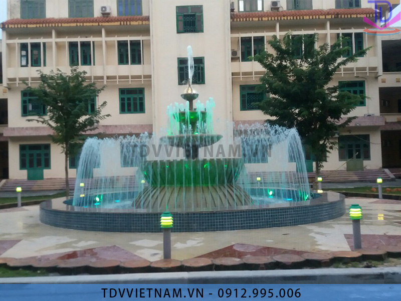Đài phun nước công an tỉnh Phú Thọ 3
