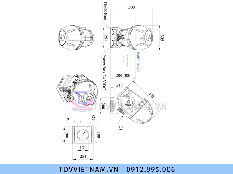 Vòi phun nước Jumping Jet Rainbow Star II chính hãng 5