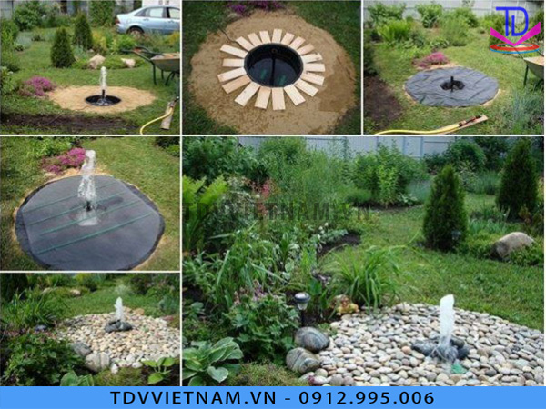 Tổng hợp các cách làm đài phun nước tiểu cảnh cho sân vườn dễ làm và siêu tiết kiệm 11