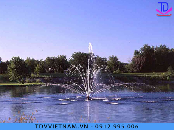 Hệ thống vòi phun nước sông hồ tự nhiên 1