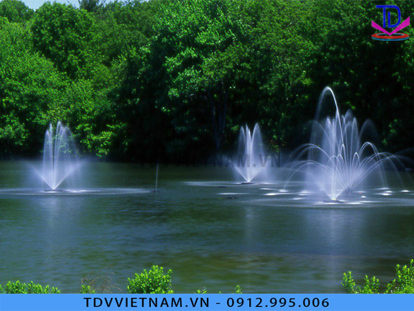 Hệ thống vòi phun nước sông hồ tự nhiên 4