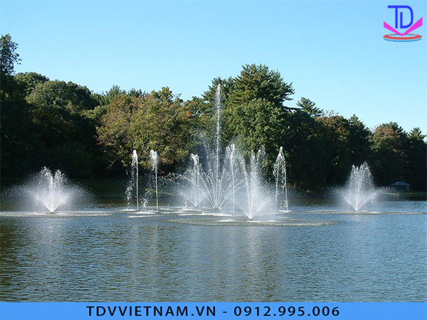 Hệ thống vòi phun nước sông hồ tự nhiên 5