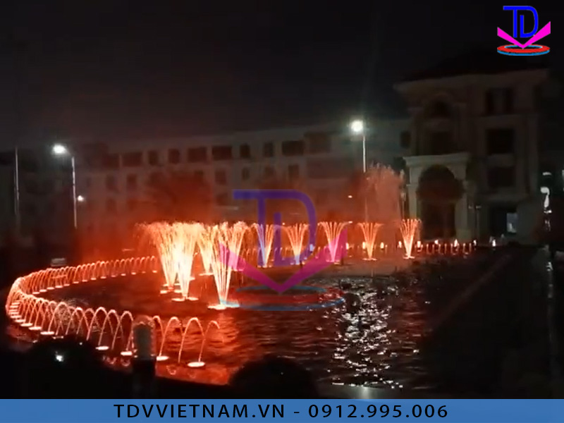 Nhạc nước KĐT Vinh Riverside Nghệ An 11