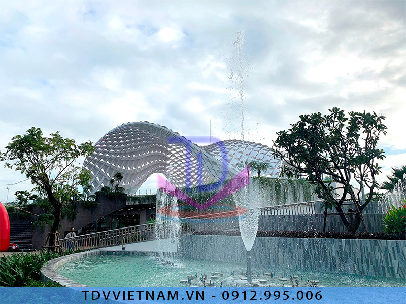 Đài phun nước công viên Apec - Đà Nẵng